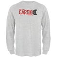 thumbnail image 1 of My Cardio Exercise Game Controller Heartbeat Mens Long Sleeve T Shirt Light Heather Grey MD, 1 of 1