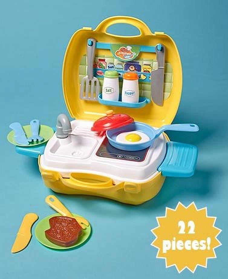 My Carry Along Playsets Kitchen Walmart