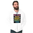 thumbnail image 1 of My Cat Was Right About You Funny Unisex Fleece Graphic Zip Up Hoodie Brisco Brands 2X, 1 of 5