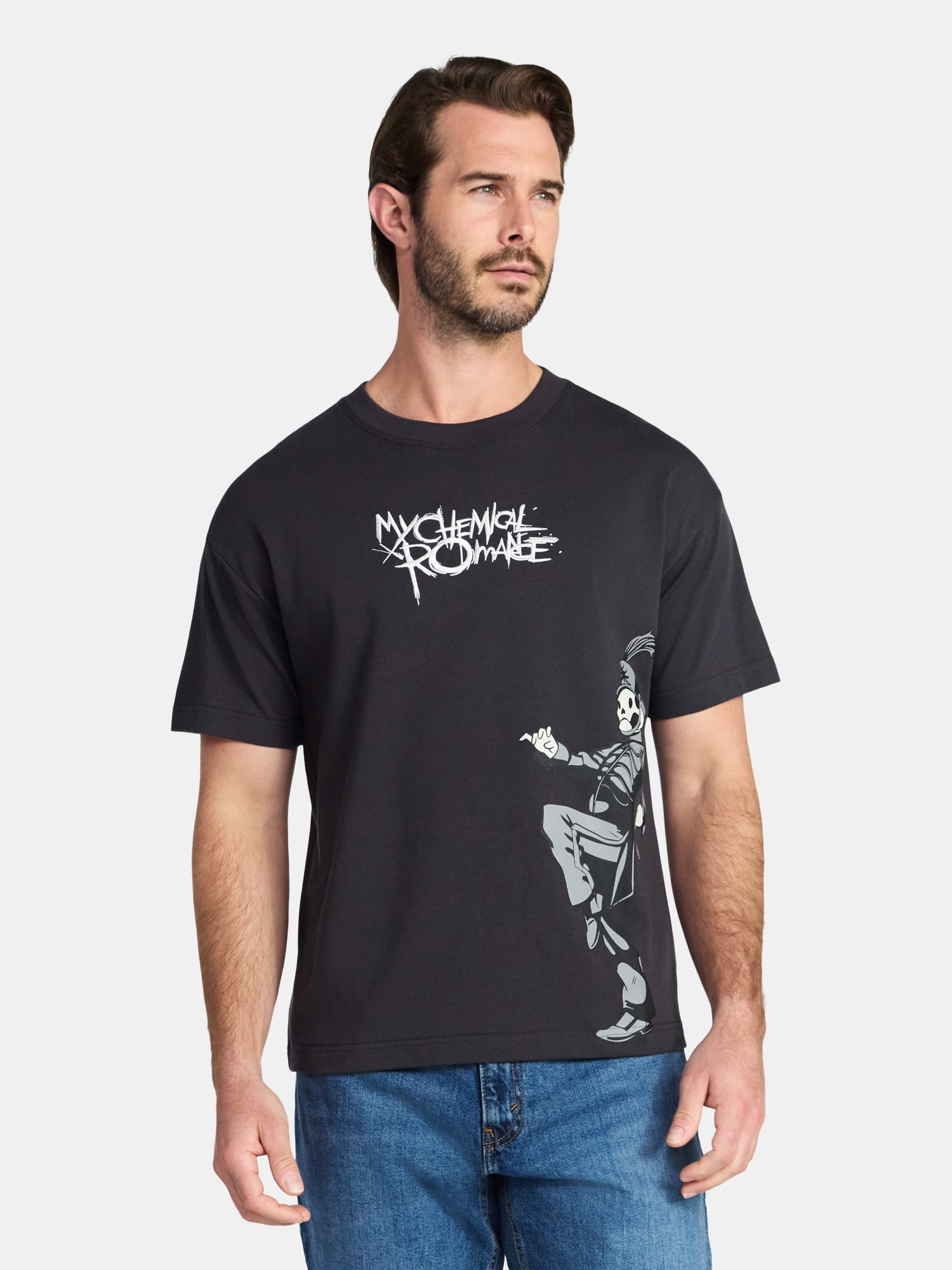 My Chemical Romance Men's and Big Men's Boxy Fit Graphic Tee, Sizes XS-3XL