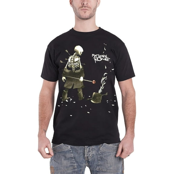 My Chemical Romance Men's Shredded T-Shirt Black Large | Officially Licensed Merchandise