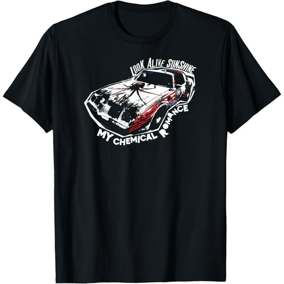 My Chemical Romance T-shirt Curse You T-Shirt Cotton Short Sleeve Crew Neck Soft T-shirt