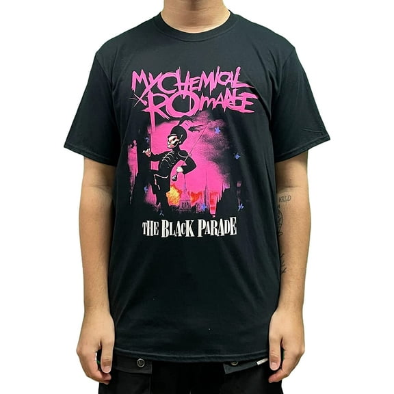 My Chemical Romance T-shirt Curse You T-Shirt Cotton Short Sleeve Crew Neck Soft T-shirt