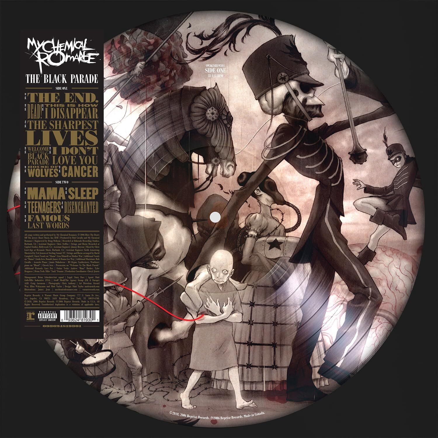 My Chemical Romance - The Black Parade - Music & Performance - Vinyl