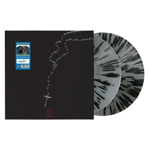 My Chemical Romance - Three Cheers For Sweet Revenge (Silver/Black Splatter) (Walmart Exclusive) - 2 LPs