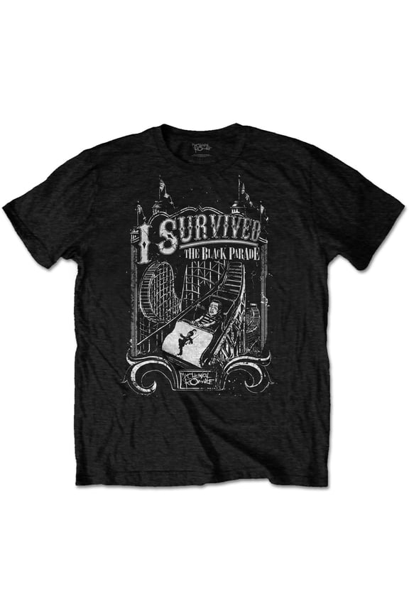 My Chemical Romance Unisex T-Shirt I Survived (Medium)