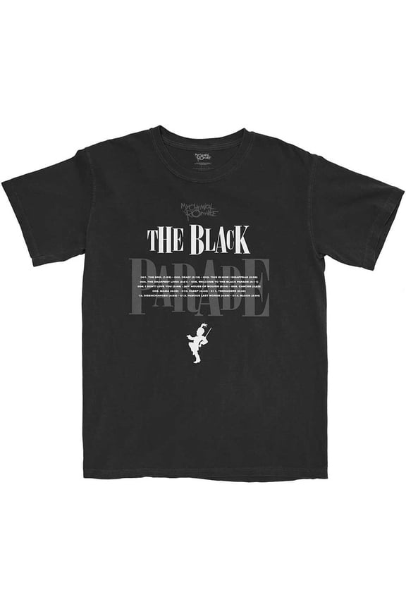 My Chemical Romance Unisex T-Shirt Track Listing (X-Large)