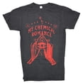 thumbnail image 1 of My Chemical Romance Women's Spirit Board Tee T-Shirt Dress in Black Vintage Wash (X-Small, Black Vintage Wash), 1 of 3