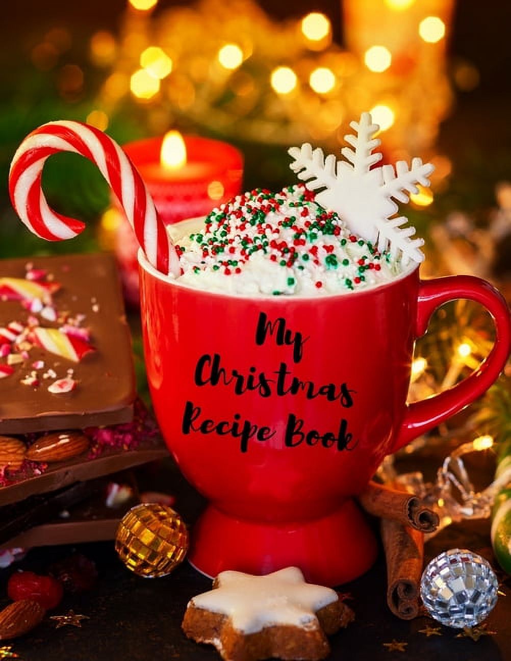 My Christmas Recipe Books Best Blank Cookbook To Write In All your