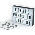 thumbnail image 1 of My Cinema Lightbox - Cinema Light Box - 100 Led Light Letters And Numbers - Personalised, 1 of 7