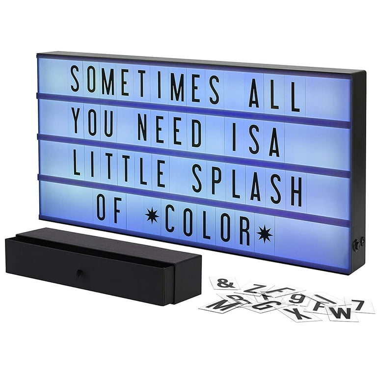 Battery powered light box hot sale