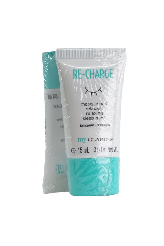 My Clarins Recharge Relaxing Sleep Mask All Skin Types 0.5 OZ Set of 2