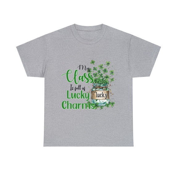 My Class Lucky Charms Teacher Shirt, Teacher Patrick Day Shirt ID-0220-1Q9R