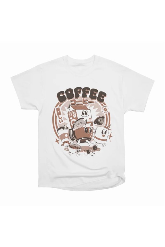 My Coffee Friends T-Shirt Tee Gift For Him Merch For Her Apparel For Friend