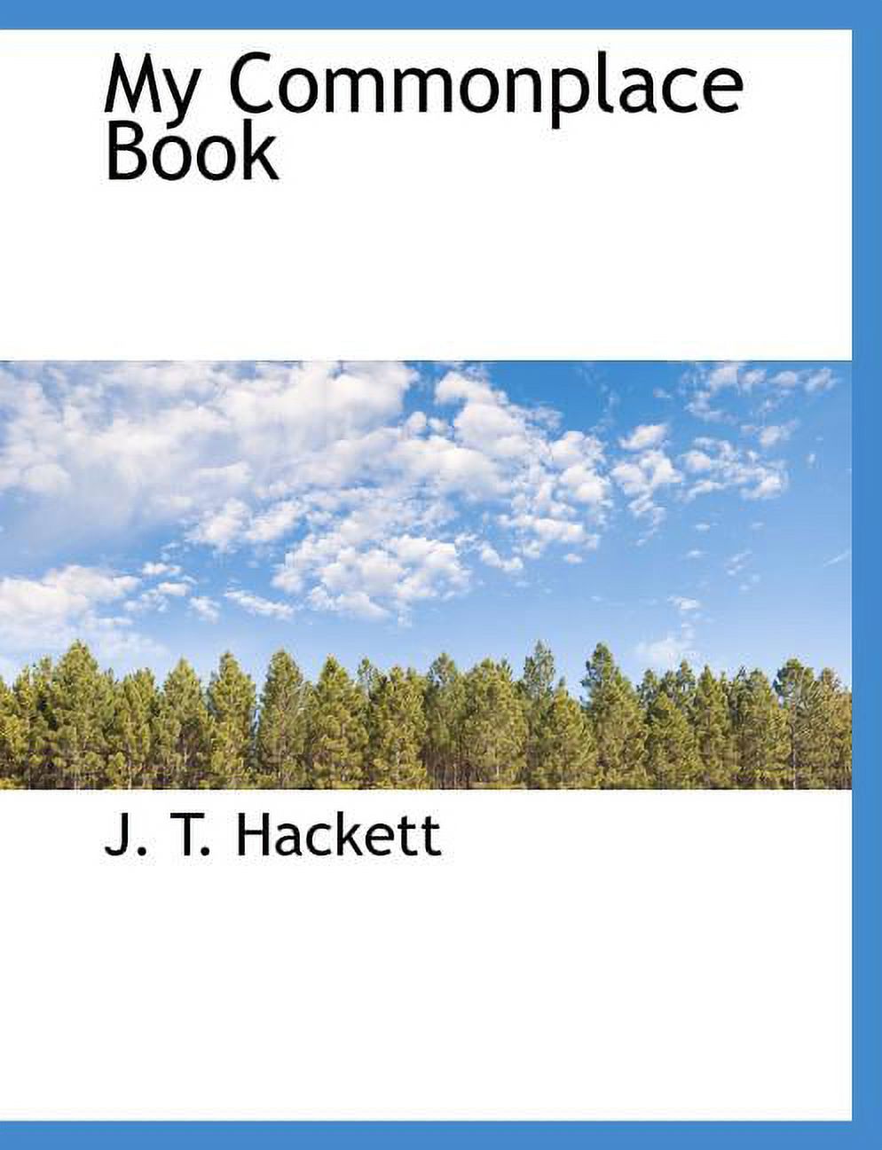 My Commonplace Book (Paperback)