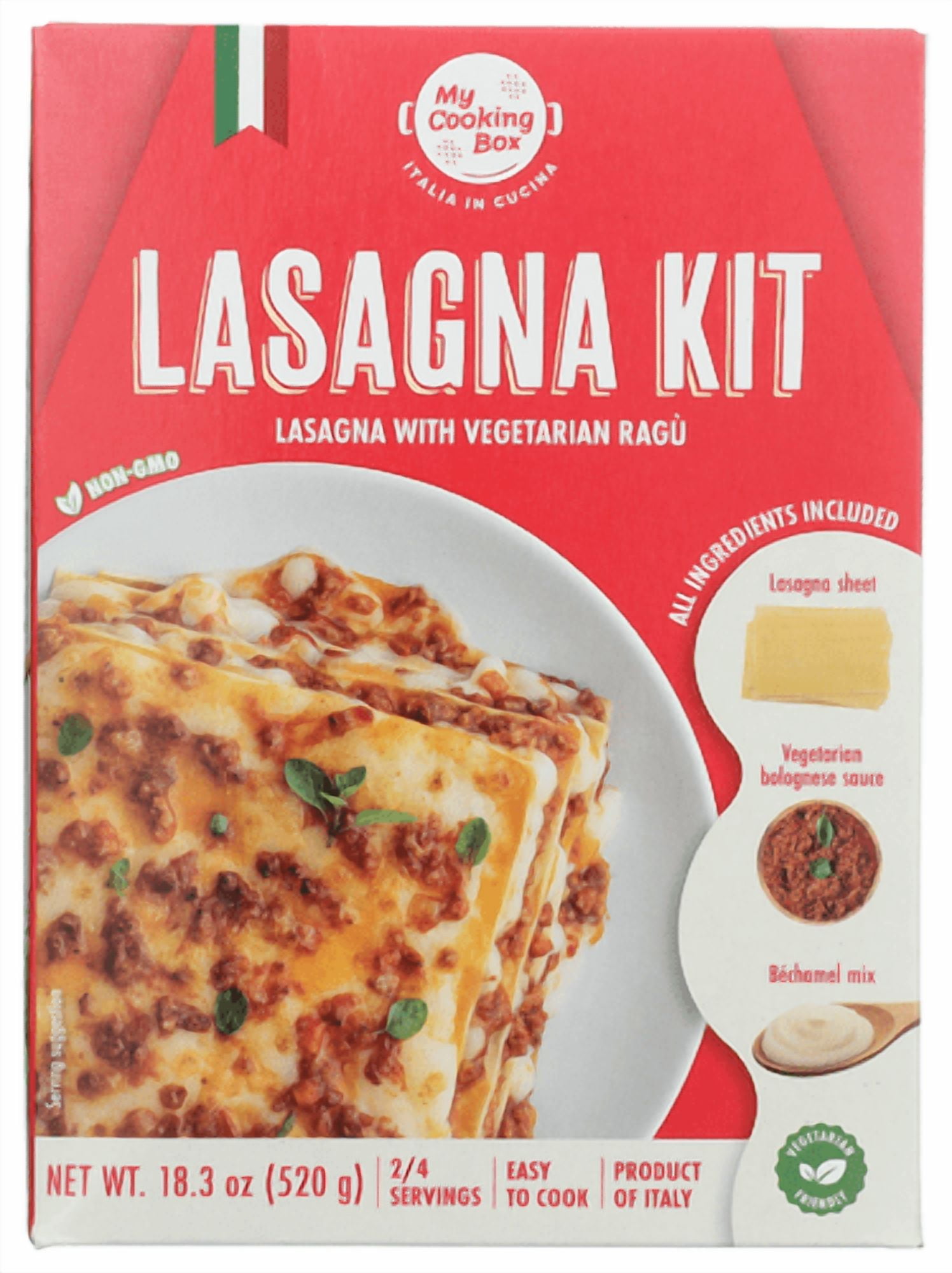 My Cooking Box Pasta Kit Veg Ragu Lasagna 18.38 oz (Pack of 7
