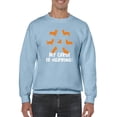 thumbnail image 1 of My Corgi Is Herding! Banner Sweatshirt Men -Image by Shutterstock, Male x-Large, 1 of 4