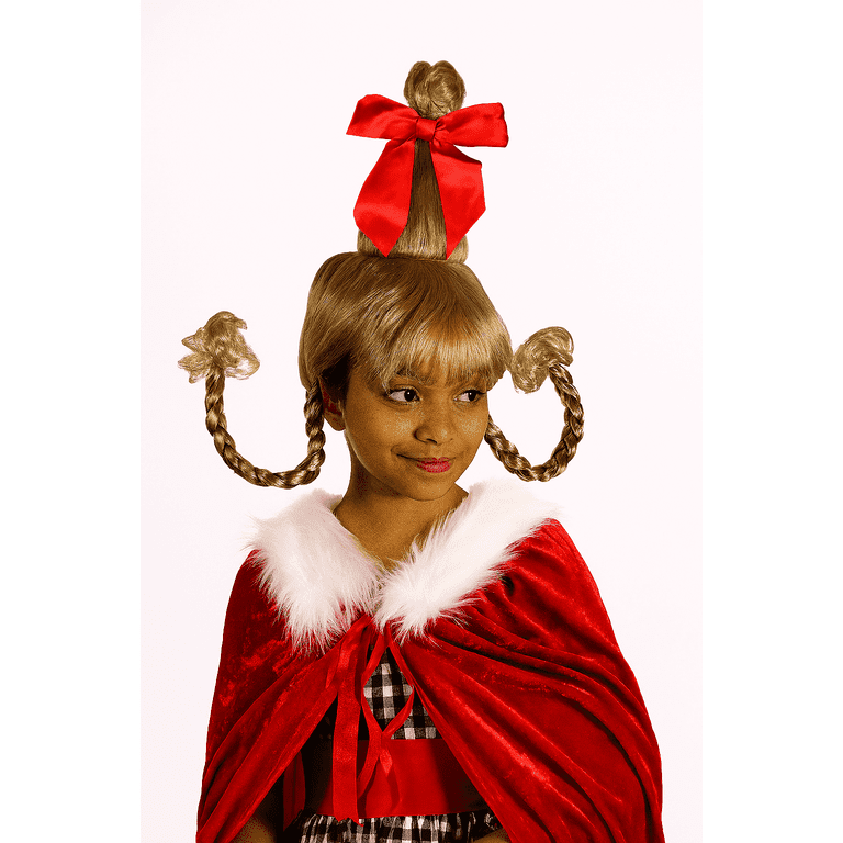 Cindy Lou Who Grinch Christmas Dress My Costume Wigs Cindy
