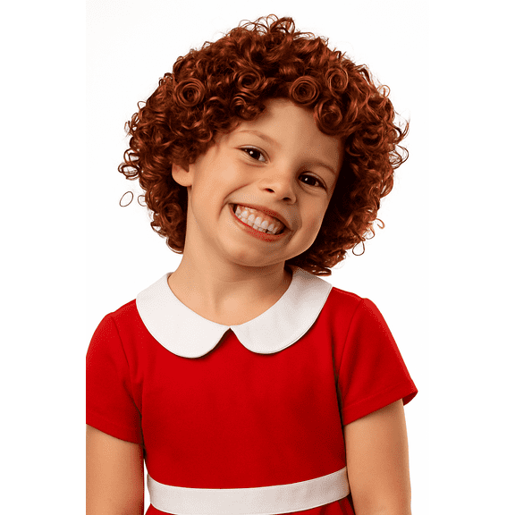My Costume Wigs Orphan Annie Red Halloween Dress Up Cosplay