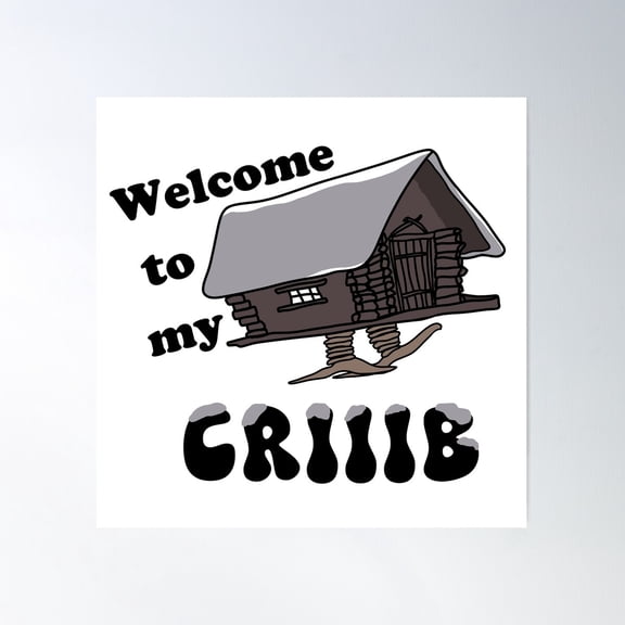 My Crib Poster Wall Art, Modern Wall Decor For Living Room Bedroom, 24x24 UNFRAMED