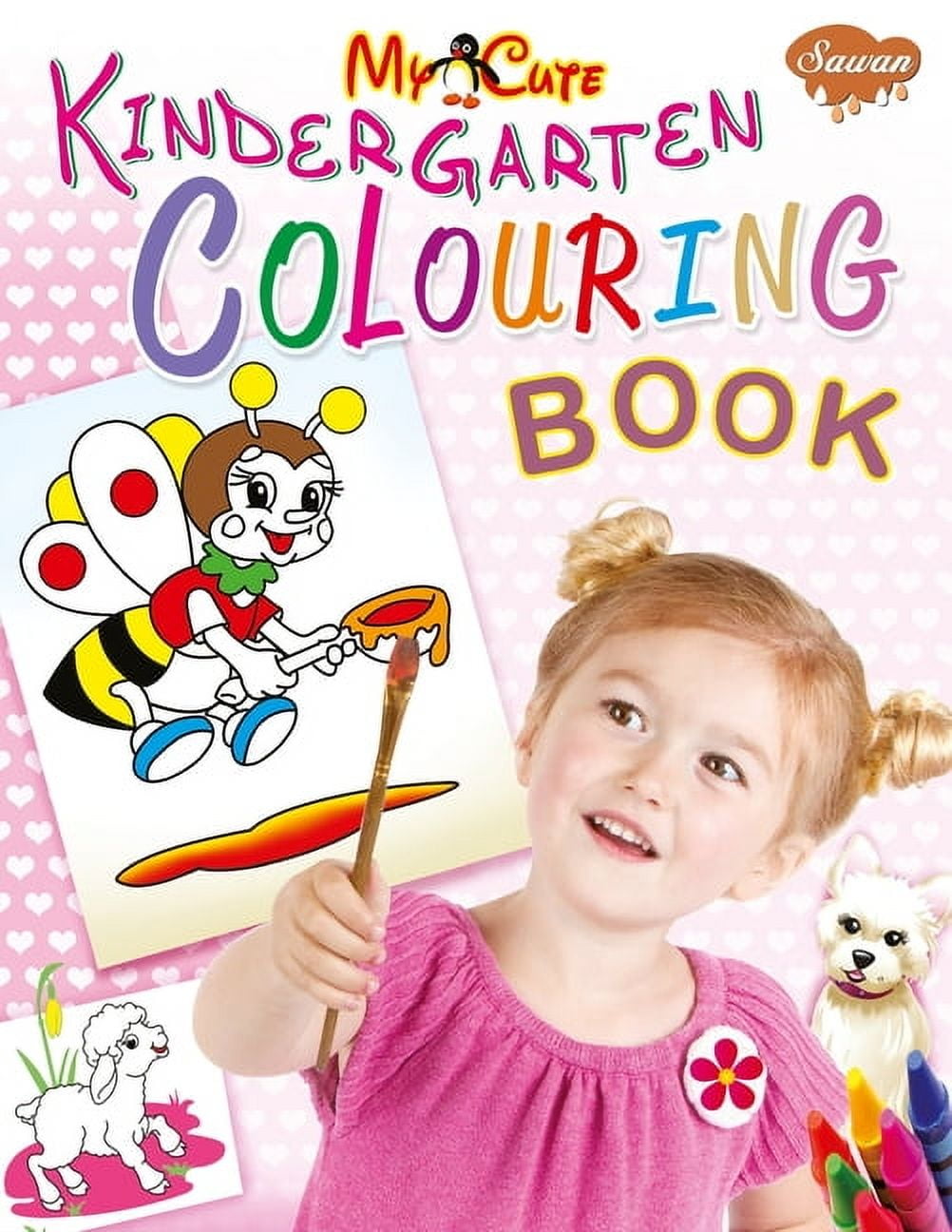 My Cute Kindergarten Colouring Book, (Paperback)