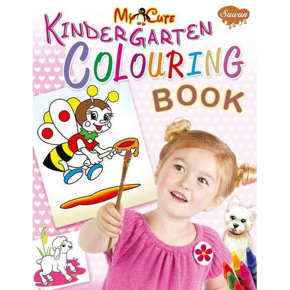 My Cute Kindergarten Colouring Book, (Paperback)