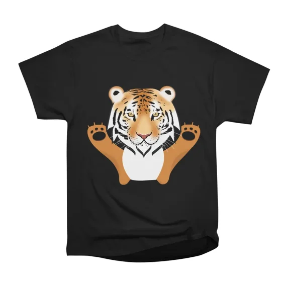 My Cute Tiger Face T-Shirt Tee Gift For Him Merch For Her Apparel For Friend