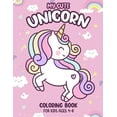 My Cute Unicorn Coloring Book For Kids Ages 4-8: a Cute and Unique 50 ...