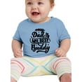 thumbnail image 1 of My Dad Is My Best Buddy T-Shirt Infant -Smartprints Designs,  18 Months, 1 of 4