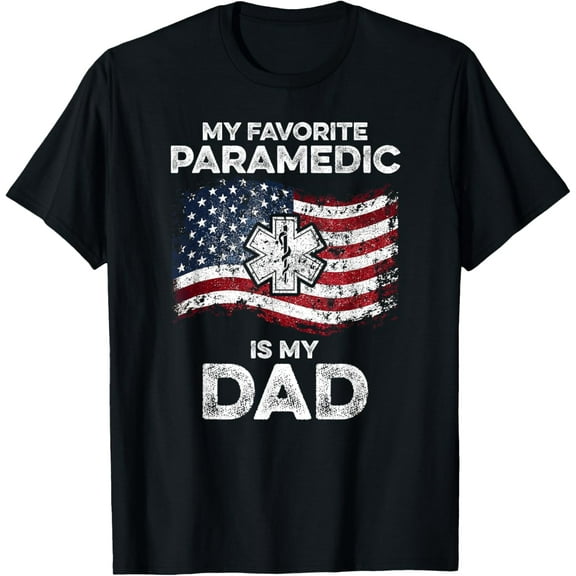 My Dad is My Favourite Paramedic T-Shirt100%cotton