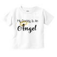 thumbnail image 1 of My Daddy Is An Angel Cute Little One Toddler Boy Girl T Shirt Infant Toddler Brisco Brands 12M, 1 of 6
