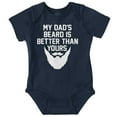 thumbnail image 1 of My Dads Beard is Better Than Yours Romper Boys or Girls Infant Baby Brisco Brands 18M, 1 of 1