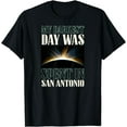 My Darkest Day Was Spent In San Antonio 2024 Solar Eclipse TShirt