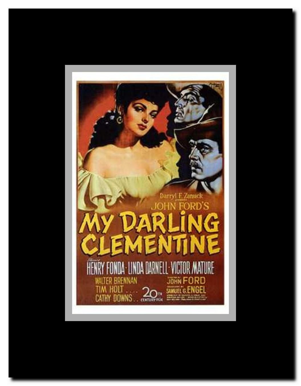 My Darling Clementine Framed Movie Poster