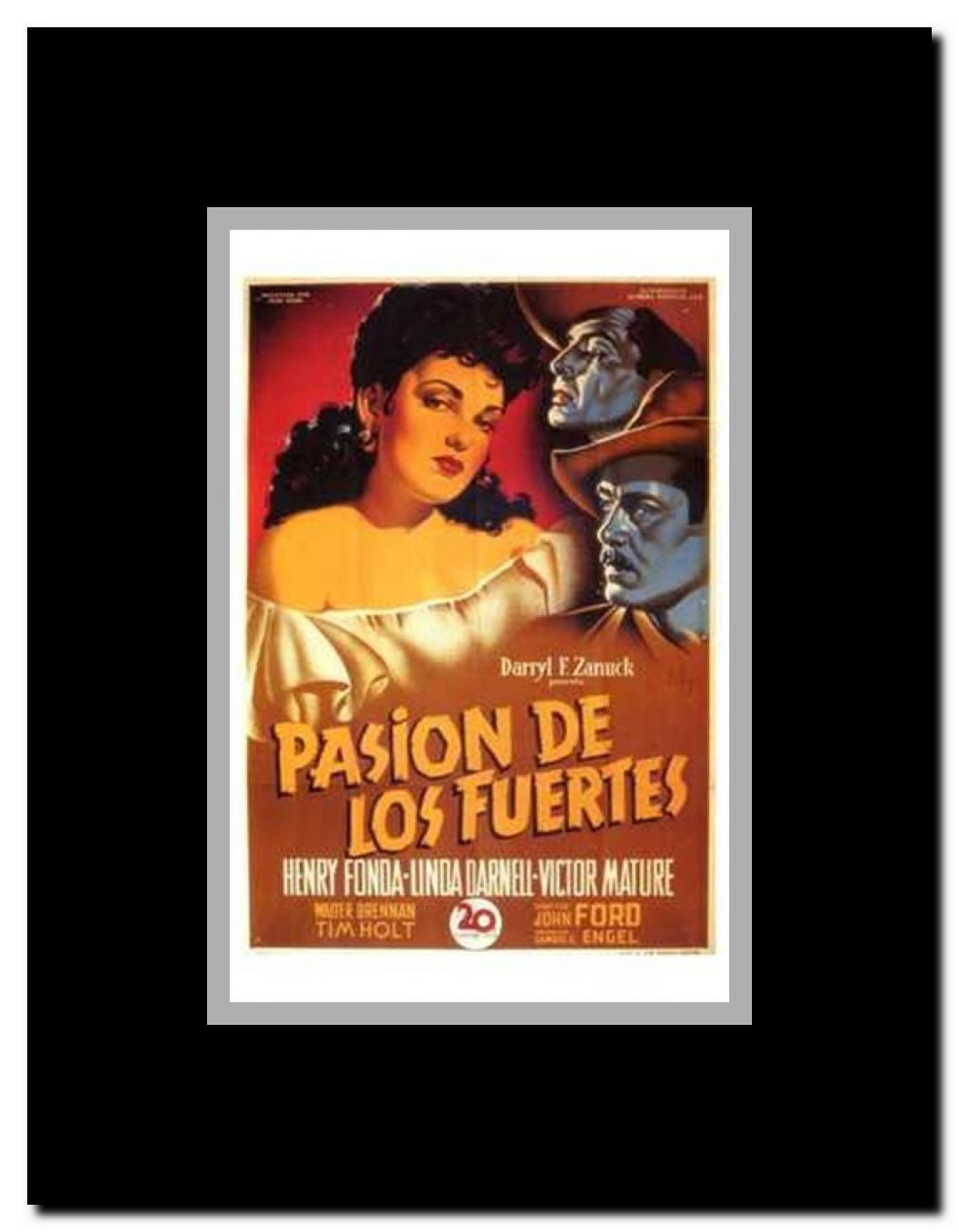 My Darling Clementine Framed Movie Poster