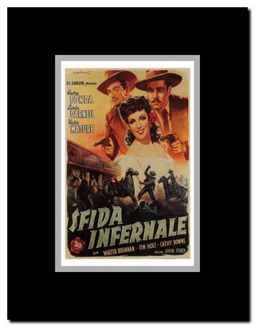My Darling Clementine Framed Movie Poster