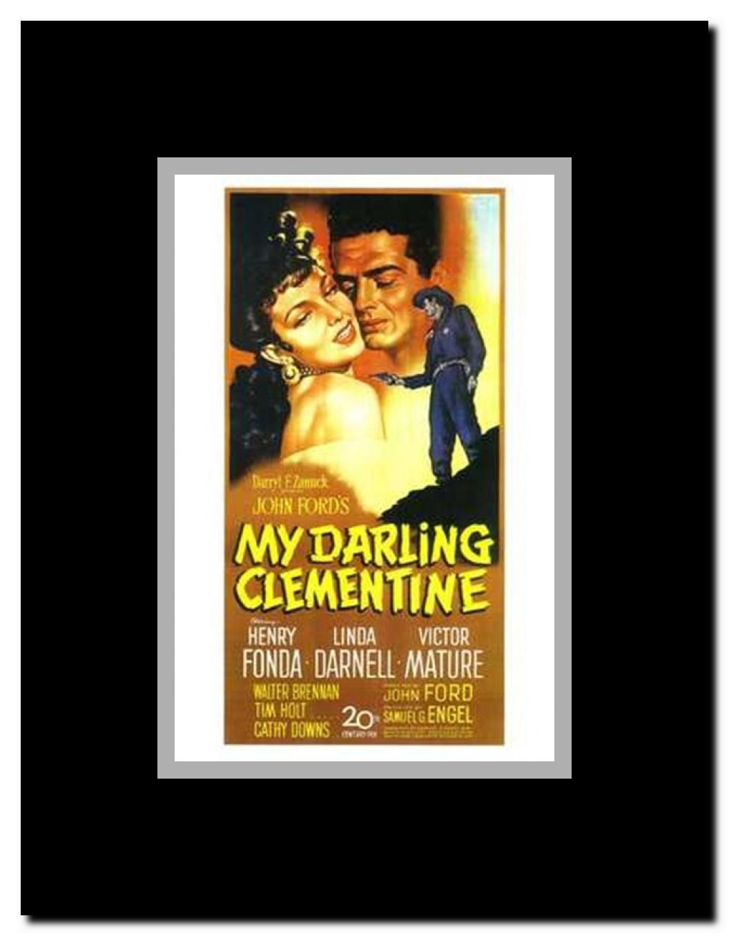 My Darling Clementine Framed Movie Poster