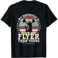 thumbnail image 1 of My Daughter Is Flyer Than Yours Cheer Mom Funny Cheerleading T-Shirt, 1 of 2