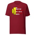 thumbnail image 1 of My Daughter Might Not Always Swing But I Do So Watch Your Mouth, Unisex, Funny Dad Quote, Softball Pride, Funny Dad Quote, Parent Quote (Cardinal, L), 1 of 1