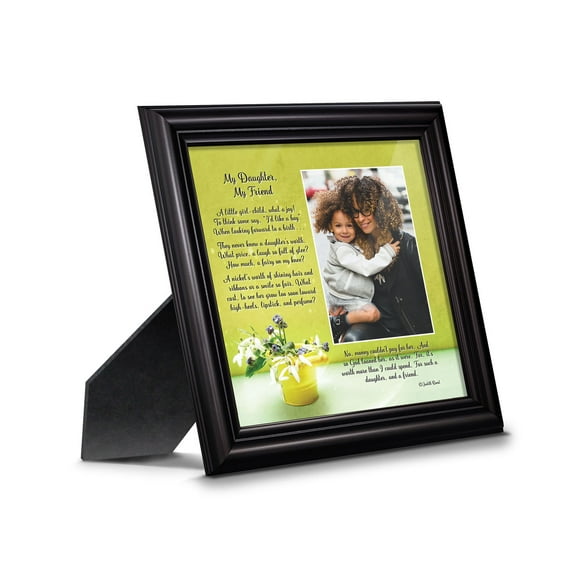 My Daughter, My Friend, Daughter Gifts, Picture Frame from Mom to Daughter, 6326B