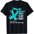 thumbnail image 1 of My Daughter’s Fight Is My Fight POTS Awareness T-Shirt, 1 of 4