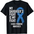 thumbnail image 1 of My Daughter's Fight Is My Fight Usher Syndrome, Awareness T-Shirt mens t hirt men，black，women，misfits，journey ，boys, 1 of 4