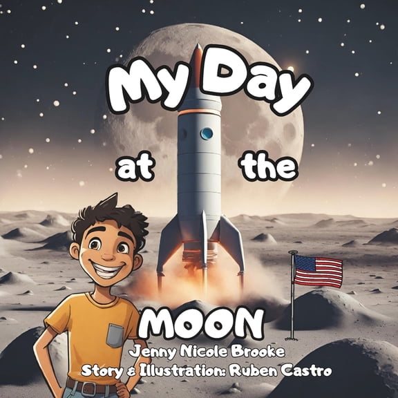 My Day at the Moon, (Paperback)