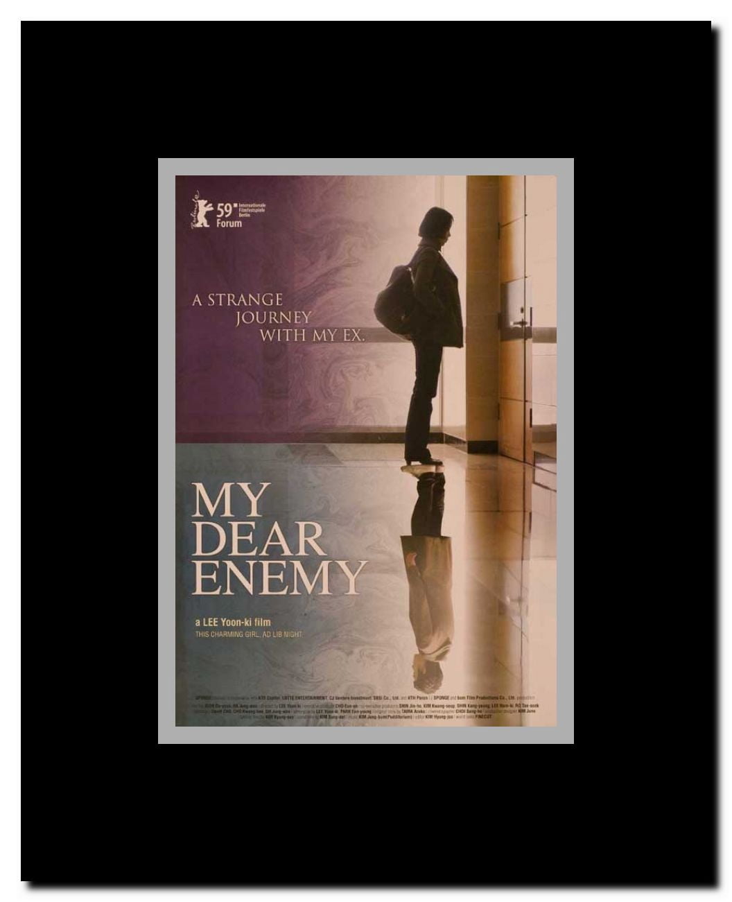 My Dear Enemy Framed Movie Poster