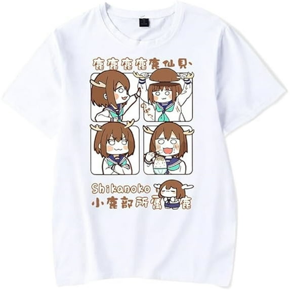 My Deer Friend Nokotan Shikanoko T-Shirt - Unisex Short Sleeve Streetwear Shirt for Daily Wear