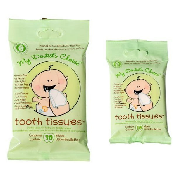 My Dentist's Choice Dental Wipes with Xylitol FluorideFree 30 Wipe