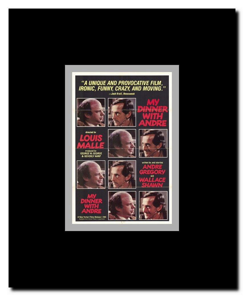 My Dinner with Andre Framed Movie Poster