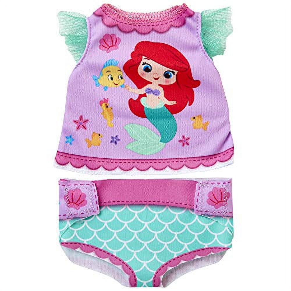 My Disney Nursery Ariel Diaper Accessory Pack Doll Clothing, 3 Pieces -  Walmart.com