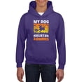 thumbnail image 1 of My Dog Hunts Zombies Hoodie Juniors -Image by Shutterstock,  Medium, 1 of 4