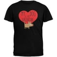 thumbnail image 1 of My Dog Is My Valentine Black Youth T-Shirt, 1 of 1